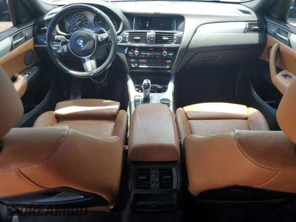 2017 BMW X4 M40i with VIN 5UXXW7C54H0U25292, listed as a Copart auction lot 61724994 with 59,046 mi miles and Non Repairable. Bid and sale history available at carsss.com. Image 8.