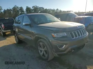2014 Jeep Grand Cherokee Overland with VIN 1C4RJECG7EC522043, listed as a Copart auction lot 45183825 with 211,036 mi miles and Salvage Title. Bid and sale history available at carsss.com. Image 12.