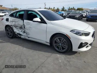 2021 BMW 2 Series 228i xDrive with VIN WBA73AK00M7G52266, listed as a Copart auction lot 87717915 with 63,575 mi miles and Salvage Title. Bid and sale history available at DreamBid. Image 4.
