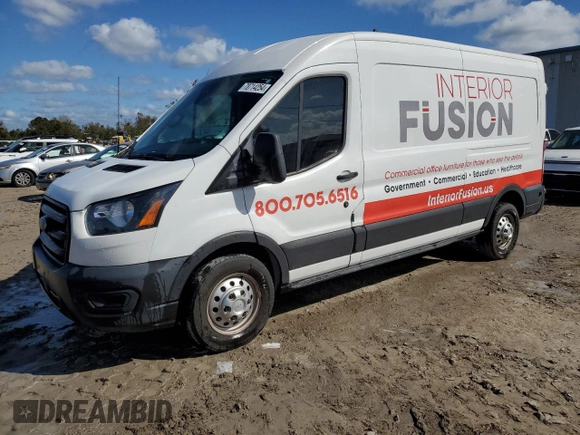 2020 Ford Transit Cargo with VIN 1FTBR2C87LKA40533, listed as a Copart auction lot 78714254 with 71,417 mi miles and Salvage Title. Bid and sale history available at carsss.com. Image 1.