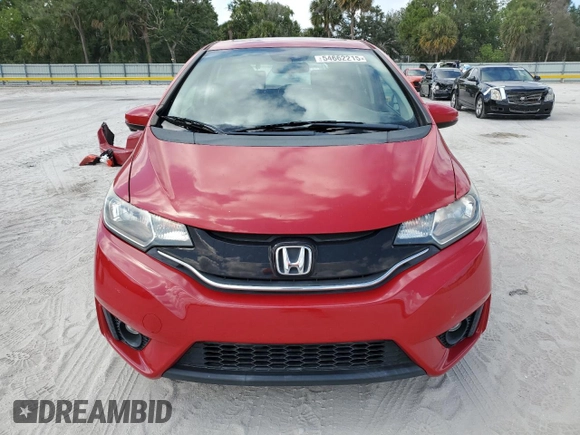 2015 Honda Fit EX-L with VIN 3HGGK5H84FM742456, listed as a Copart auction lot 54662215 with 89,237 mi miles and Salvage Title. Bid and sale history available at carsss.com. Image 5.