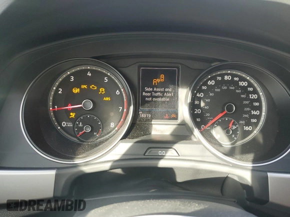 2021 Volkswagen Atlas SE with VIN 1V2KC2CAXMC219681, listed as a Copart auction lot 37899103 with 18,919 mi miles and Salvage title. Bid and sale history available at DreamBid. Image 9.