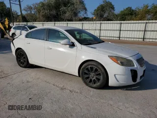 2012 Buick Regal with VIN 2G4GR5ER5C9214853, listed as a Copart auction lot 80306674 with 185,815 mi miles and Salvage Title. Bid and sale history available at carsss.com. Image 4.