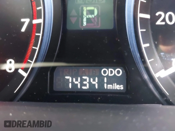 2013 Lexus RX 350 with VIN JTJZK1BA8D2416382, listed as a IAAI auction lot 41514921 with 74,341 mi miles and . Bid and sale history available at DreamBid. Image 7.