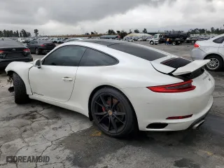 2018 Porsche 911 Carrera with VIN WP0AA2A90JS105640, listed as a Copart auction lot 50726293 with 21326 miles. Bid and sale history available at carsss.com. Image 2.