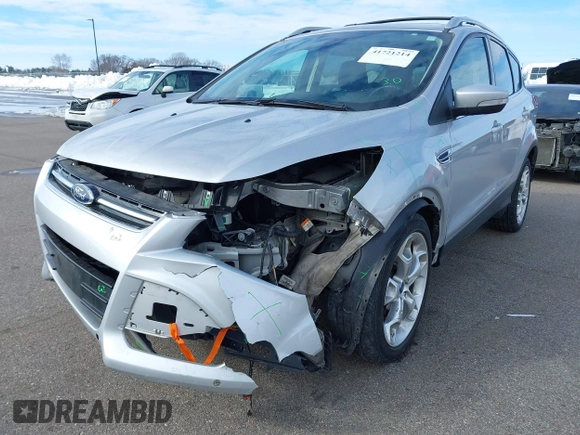 2015 Ford Escape Titanium with VIN 1FMCU9J97FUA05003, listed as a IAAI auction lot 41721214 with 51,644 mi miles. Bid and sale history available at carsss.com. Image 6.