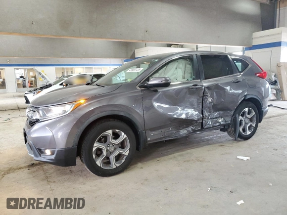 2018 Honda CR-V EX with VIN 7FARW1H54JE033599, listed as a Copart auction lot 49960125 with 69,956 mi miles and Salvage Title. Bid and sale history available at DreamBid. Image 1.