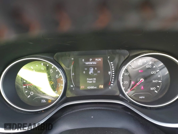 2019 Jeep Compass Latitude z VIN 3C4NJCBB4KT616437, wystawiony jako IAAI lot #42049491 z przebiegiem 42 495 mil mil oraz . Historia ofert i sprzedaży dostępna na DreamBid. Obrazek 7.