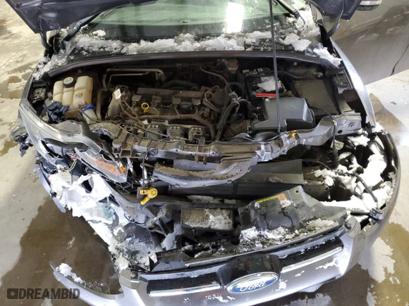 2012 Ford Focus Titanium with VIN 1FAHP3N24CL222852, listed as a Copart auction lot 45163765 with 107,848 mi miles and Salvage Title. Bid and sale history available at carsss.com. Image 12.