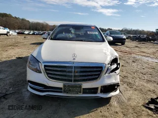 2018 Mercedes-Benz S 450 with VIN WDDUG6EB2JA373729, listed as a Copart auction lot 82987934 with Not Provided miles and Salvage Title. Bid and sale history available at DreamBid. Image 5.