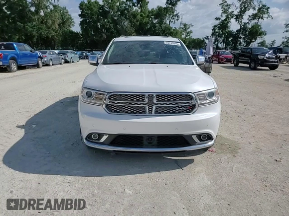 2018 Dodge Durango Citadel with VIN 1C4RDHEG4JC115118, listed as a Copart auction lot 60633055 with 77,665 mi miles and Salvage title. Bid and sale history available at DreamBid. Image 14.
