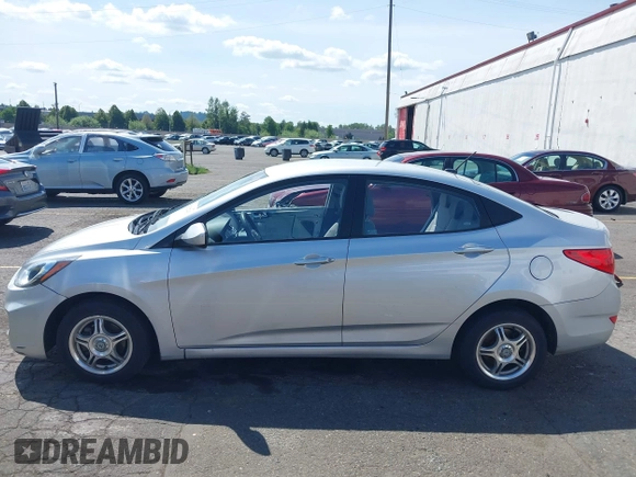 2012 Hyundai Accent GLS with VIN KMHCU4AEXCU241639, listed as a IAAI auction lot 42327411 with 108,939 mi miles and . Bid and sale history available at DreamBid. Image 15.