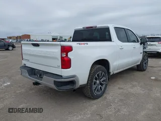 2022 Chevrolet Silverado 1500 with VIN 3GCUDDET9NG587916, listed as a IAAI auction lot 41618213 with 58,263 mi miles and . Bid and sale history available at DreamBid. Image 4.