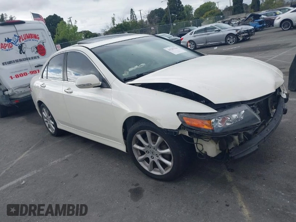 2008 Acura TSX with VIN JH4CL96838C009046, listed as a IAAI auction lot 41783156 with 170,057 mi miles. Bid and sale history available at carsss.com. Image 1.