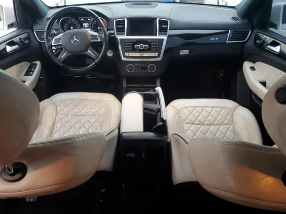 2014 Mercedes-Benz M 550 with VIN 4JGDA7DB0EA321505, listed as a Copart auction lot 44470415 with 189,817 mi miles and Clean Title. Bid and sale history available at carsss.com. Image 8.