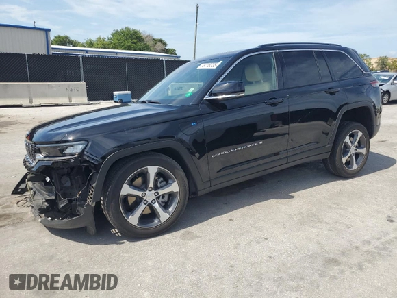 2023 Jeep Grand Cherokee with VIN 1C4RJYB61PC595938, listed as a Copart auction lot 58748335 with 28,685 mi miles and Salvage title. Bid and sale history available at DreamBid. Image 1.