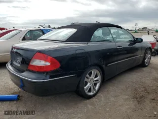 2009 Mercedes-Benz CLK-Class 3.5L with VIN WDBTK56F39T108168, listed as a Copart auction lot 76090024 with 0 mi miles and Salvage Title. Bid and sale history available at carsss.com. Image 3.