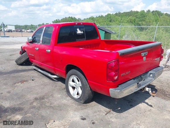 2007 Dodge Ram 1500 Laramie with VIN 1D7HU18297S101514, listed as a IAAI auction lot 39261967 with 148,524 mi miles. Bid and sale history available at carsss.com. Image 3.
