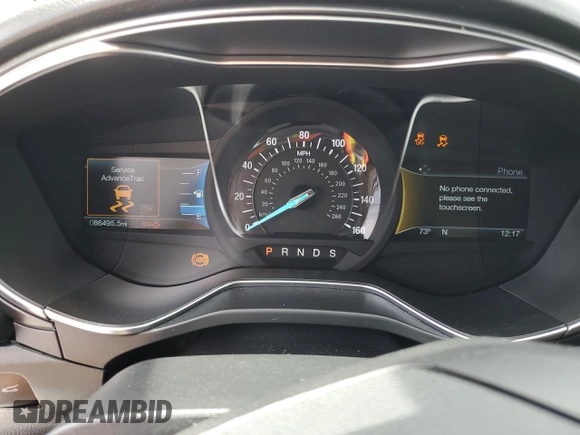 2018 Ford Fusion Titanium with VIN 3FA6P0D92JR138709, listed as a Copart auction lot 52017725 with 86,495 mi miles and Clean title. Bid and sale history available at DreamBid. Image 9.