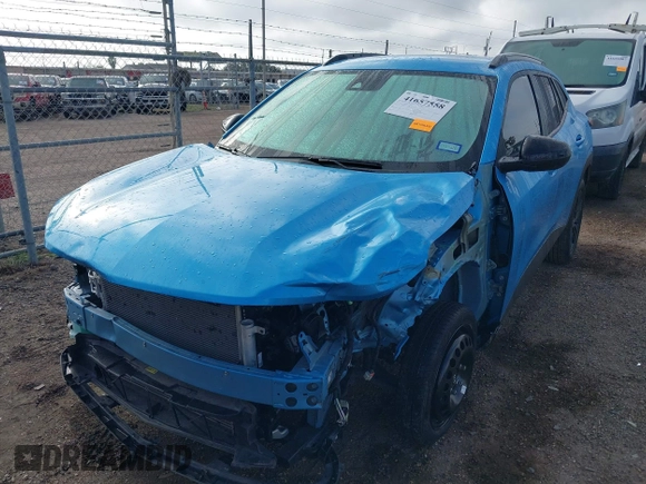 2025 Chevrolet Trax ACTIV with VIN KL77LKEP6SC073721, listed as a IAAI auction lot 41657558 with 11,743 mi miles. Bid and sale history available at carsss.com. Image 18.