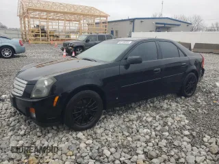 2007 Cadillac CTS with VIN 1G6DP577970155298, listed as a Copart auction lot 83100364 with 117,674 mi miles and Salvage Title. Bid and sale history available at carsss.com. Image 1.
