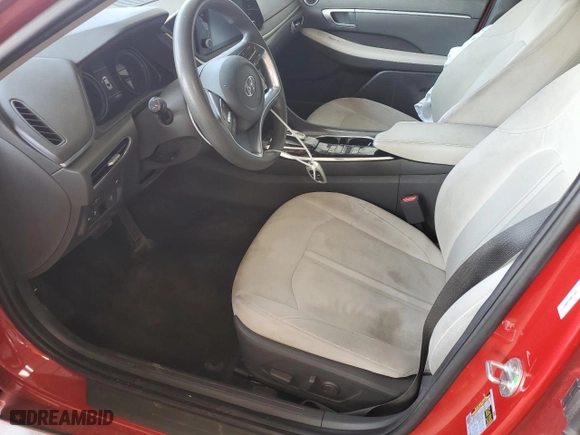 2021 Hyundai Sonata SEL with VIN KMHL64JA6MA146098, listed as a Copart auction lot 51023175 with 112,001 mi miles and Salvage Title. Bid and sale history available at carsss.com. Image 7.