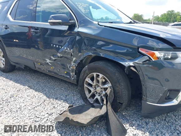 2018 Chevrolet Traverse LT Cloth with VIN 1GNERGKW5JJ231811, listed as a IAAI auction lot 42145414 with 68,881 mi miles and . Bid and sale history available at DreamBid. Image 6.
