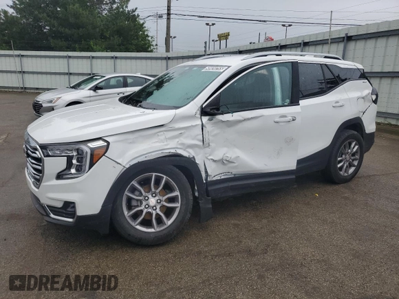 2024 GMC Terrain SLT с VIN 3GKALVEG8RL142907, выставлен на аукционе Copart как лот 58920255 с пробегом 36 326 миль миль и Списание • Salvage title. История ставок и продаж доступна на DreamBid. Изображение 1.