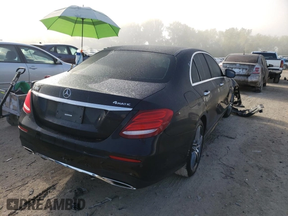 2018 Mercedes-Benz E-Class E 300 with VIN WDDZF4KB3JA459732, listed as a Copart auction lot 60569182 with 0 mi miles. Bid and sale history available at carsss.com. Image 4.