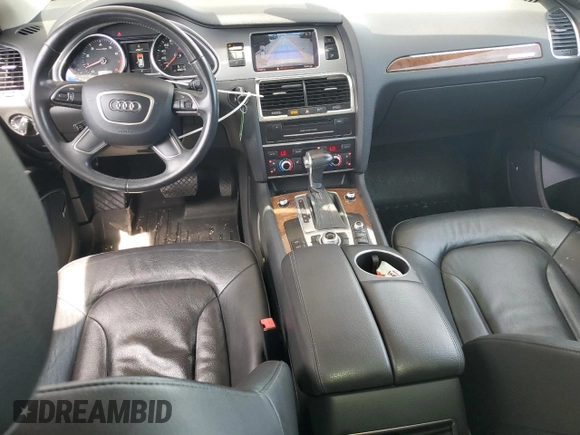 2013 Audi Q7 3.0T Premium Plus with VIN WA1LGAFE0DD000932, listed as a Copart auction lot 52068865 with 128,046 mi miles and Salvage Title. Bid and sale history available at carsss.com. Image 8.