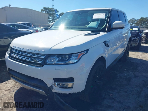 2015 Land Rover Range Rover Sport HSE with VIN SALWR2VF6FA537427, listed as a IAAI auction lot 41598915 with 134,639 mi miles. Bid and sale history available at carsss.com. Image 6.