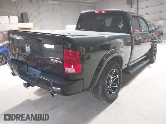 2017 Ram 1500 Express with VIN 1C6RR7FT1HS720437, listed as a IAAI auction lot 41975071 with 63,161 mi miles. Bid and sale history available at carsss.com. Image 4.