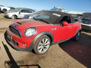 2013 MINI Roadster S with VIN WMWSY3C53DT566214, listed as a Copart auction lot 83463854 with 69,877 mi miles and Salvage Title. Bid and sale history available at DreamBid. Image 1.