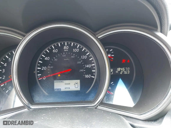 2013 Nissan Murano LE with VIN JN8AZ1MU1DW212796, listed as a IAAI auction lot 42004635 with 184,670 mi miles. Bid and sale history available at carsss.com. Image 7.