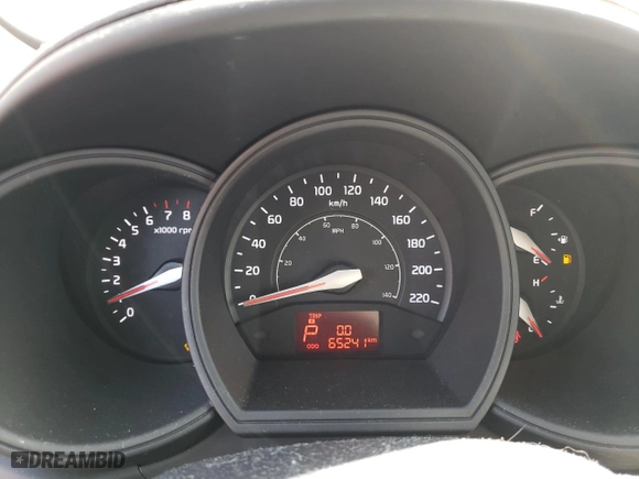 2016 Kia Rio LX with VIN KNADM5A3XG6605918, listed as a Copart auction lot 51637545 with 65,241 mi miles and Clean Title. Bid and sale history available at carsss.com. Image 9.
