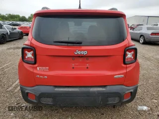 2017 Jeep Renegade Altitude z VIN ZACCJBBB5HPF36291, wystawiony jako Copart lot #51843185 z przebiegiem 53 200 mil mil oraz Szkoda całkowita • Salvage title. Historia ofert i sprzedaży dostępna na DreamBid. Obrazek 6.
