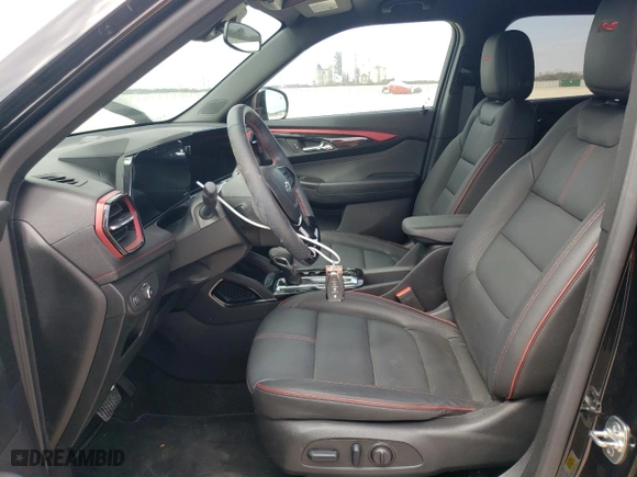 2024 Chevrolet TrailBlazer RS with VIN KL79MTSL7RB105959, listed as a Copart auction lot 45480295 with 19,045 mi miles and Salvage Title. Bid and sale history available at carsss.com. Image 7.