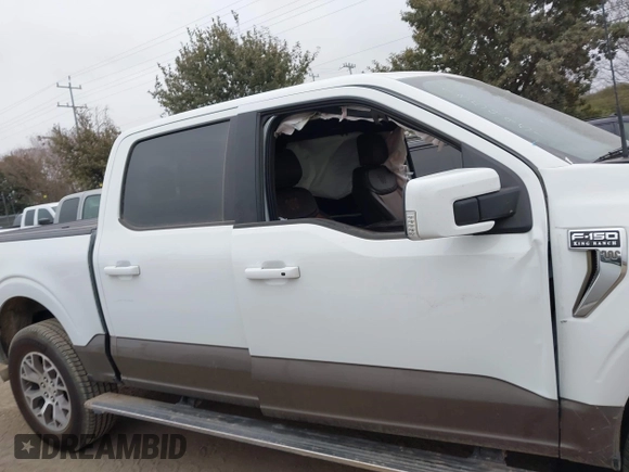 2022 Ford F-150 XL with VIN 1FTFW1E81NFA79695, listed as a IAAI auction lot 41430759 with 48,507 mi miles. Bid and sale history available at carsss.com. Image 13.