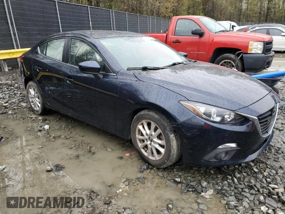2016 Mazda Mazda3 i Grand Touring with VIN JM1BM1X70G1316203, listed as a Copart auction lot 52067675 with 61,247 mi miles and Salvage Title. Bid and sale history available at carsss.com. Image 4.