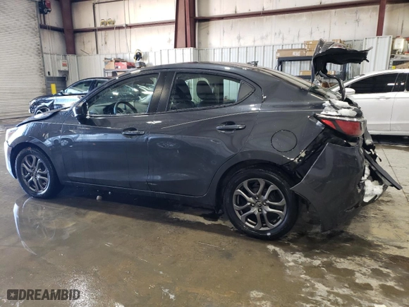 2019 Toyota Yaris Sedan L with VIN 3MYDLBYV8KY504326, listed as a Copart auction lot 87878875 with 73,392 mi miles and Salvage Title. Bid and sale history available at carsss.com. Image 2.