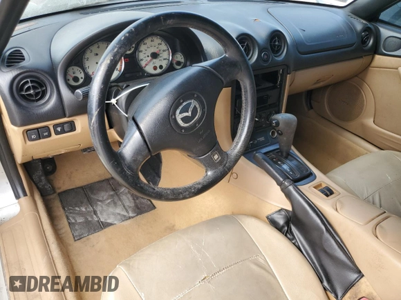 2001 Mazda MX-5 Miata with VIN JM1NB353710201531, listed as a Copart auction lot 56378655 with Not Provided miles and Clean Title. Bid and sale history available at DreamBid. Image 8.