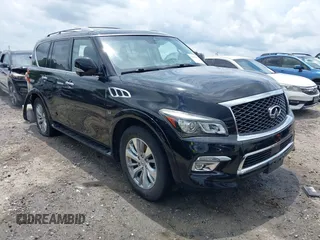 2017 Infiniti QX80 Signature Edition with VIN JN8AZ2NE9H9152154, listed as a IAAI auction lot 42457572 with 108,080 mi miles and . Bid and sale history available at DreamBid. Image 1.