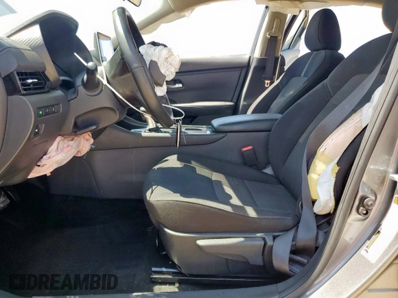 2024 Nissan Sentra SV with VIN 3N1AB8CVXRY217033, listed as a Copart auction lot 58655825 with 21,531 mi miles and Salvage title. Bid and sale history available at DreamBid. Image 7.