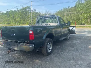 2010 Ford F-250 XL with VIN 1FTNF2B58AEB41220, listed as a Copart auction lot 62261645 with 137,000 mi miles and Clean title. Bid and sale history available at DreamBid. Image 4.