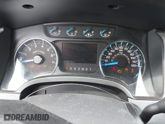 2014 Ford F-150 XL with VIN 1FTFX1CF5EFA24861, listed as a IAAI auction lot 42211447 with 129,867 mi miles and . Bid and sale history available at DreamBid. Image 7.