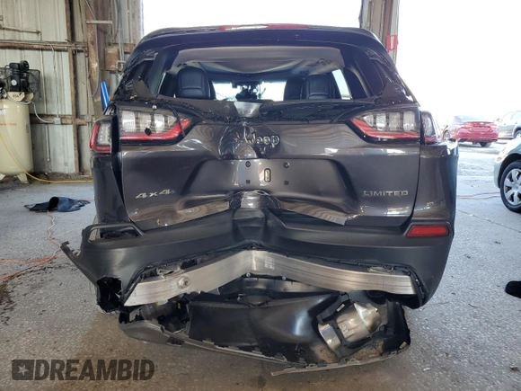 2022 Jeep Cherokee Limited with VIN 1C4PJMDN1ND546203, listed as a Copart auction lot 73985844 with 8,357 mi miles and Salvage title. Bid and sale history available at DreamBid. Image 6.