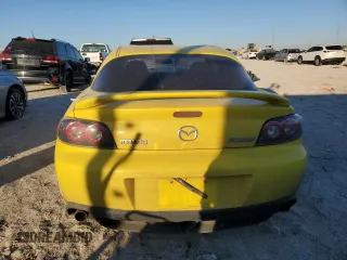 2004 Mazda RX-8 z VIN JM1FE17N640115680, wystawiony jako Copart lot #42156205 z przebiegiem 133 558 mil mil oraz Szkoda całkowita • Salvage title. Historia ofert i sprzedaży dostępna na DreamBid. Obrazek 6.