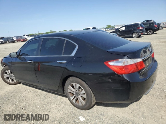 2013 Honda Accord LX z VIN 1HGCR2F35DA068408, wystawiony jako Copart lot #52432995 z przebiegiem 160 990 mil mil oraz Szkoda całkowita • Salvage title. Historia ofert i sprzedaży dostępna na DreamBid. Obrazek 2.