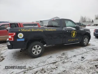 2019 Ford F-150 XL with VIN 1FTMF1E50KKC81427, listed as a Copart auction lot 41567105 with Not provided miles and Salvage title. Bid and sale history available at DreamBid. Image 3.