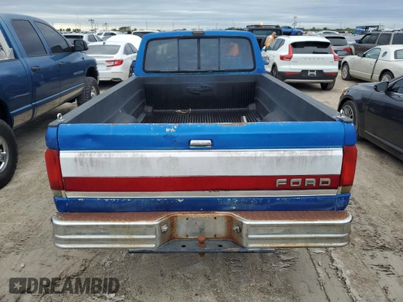 1990 Ford F-150 with VIN 1FTEX15H1LKA23611, listed as a Copart auction lot 74855974 with 64,470 mi miles and Non Repairable. Bid and sale history available at carsss.com. Image 6.
